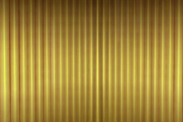 istock Striped background with yellow brown shades 1305771701