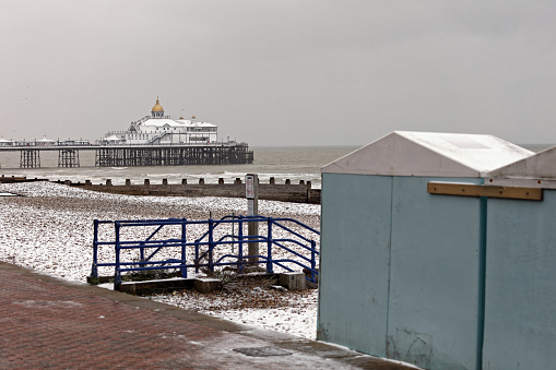 Eastbourne Pier is a seaside pleasure pier in Eastbourne, East Sussex, on the south coast of England.