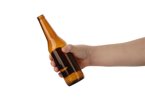 istock brown glass empty beer bottle isolated 1305781518