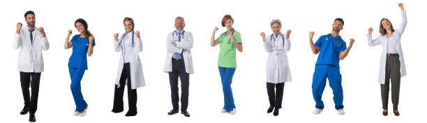 istock Full length portraits of doctors 1305782788