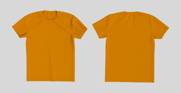 istock men's short sleeve t-shirt mockup in front and back views 1305795366