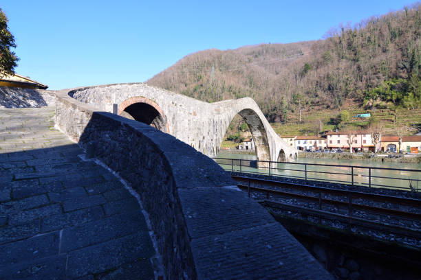 istock The Bridge of the Devil in Borgo a Mozzano, Lucca province 1305801893