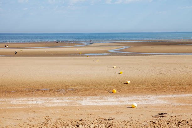 the beach of cabourg