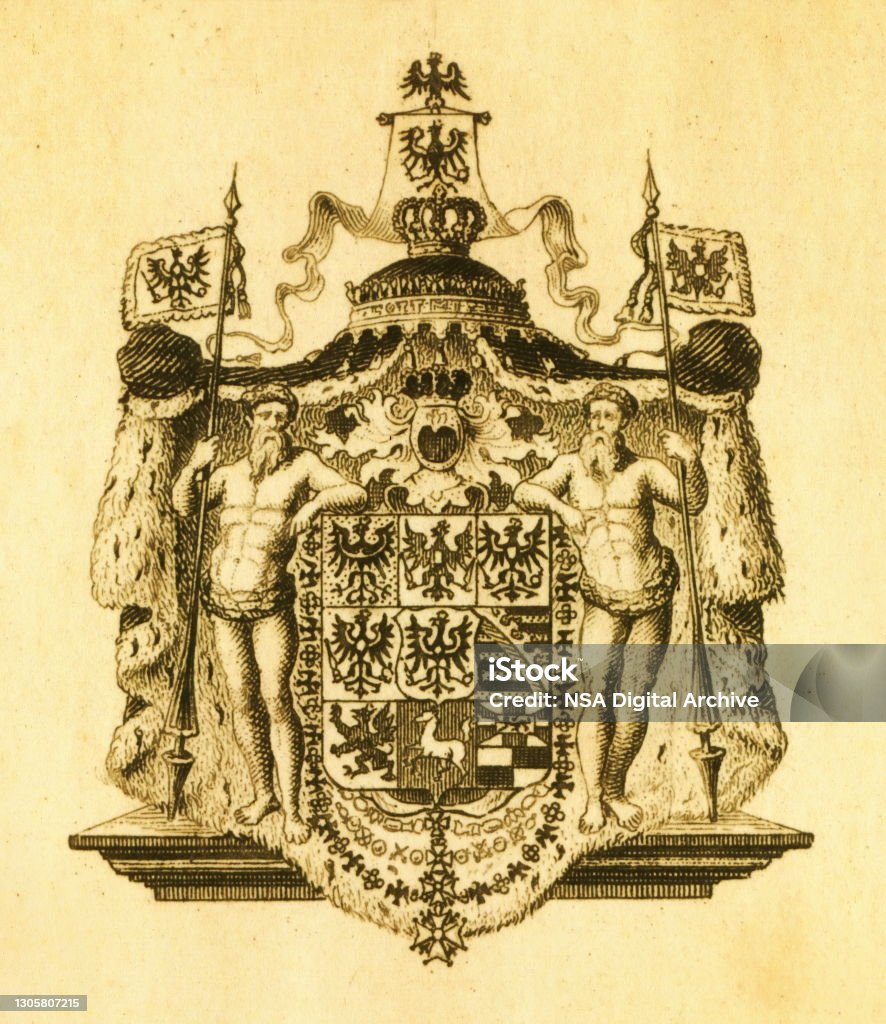 Quốc Huy Phổ Là Minh Họa Lịch Sử Cổ Xưa Hình minh họa Sẵn có - Tải ...