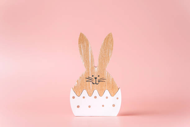 istock Creative photo of easter eggs on colorful background. 1305808136