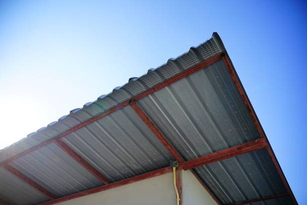 istock Old Corrugated Metal Roof 1305809929