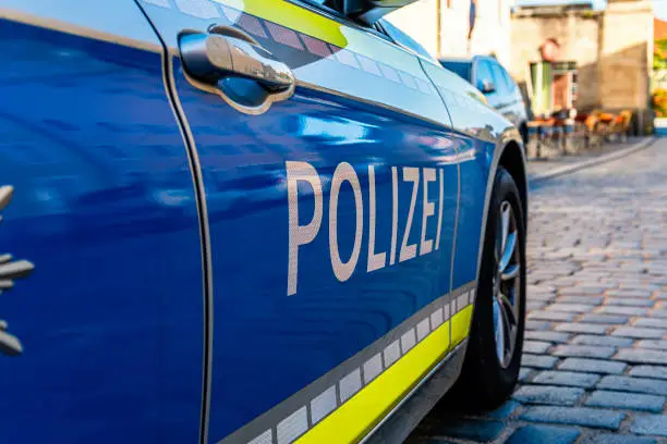 police car in Germany