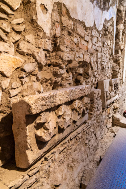 istock Old foundations under Ruvo di Puglia cathedral, Puglia, Italy 1305815902