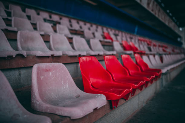 istock Rows of seats at stadium 1305817447