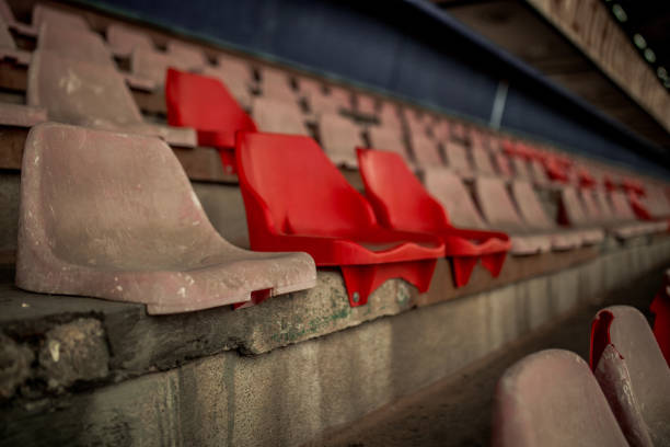 istock Rows of seats at stadium 1305817462