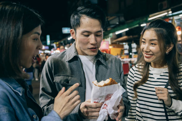 istock Night market in Taiwan 1305821649