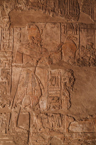 istock Hieroglyphs in Luxor temple 1305822869