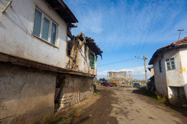 istock Old turkish village Cavdarhisar 1305825560