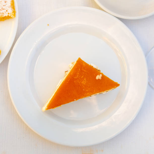 istock Tender delicious cake topped with jelly 1305825584
