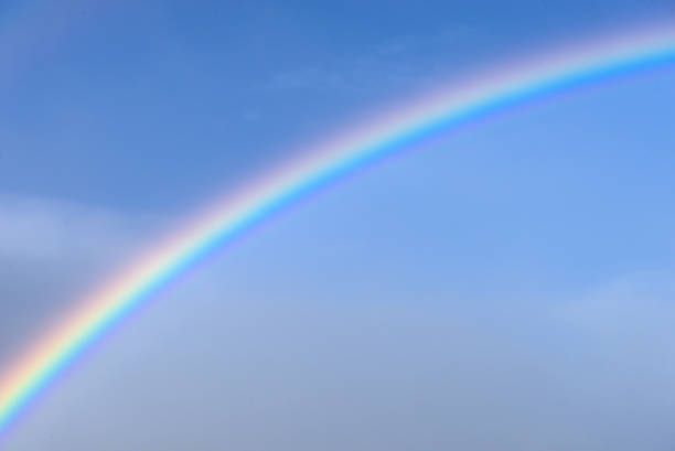 istock Detail of a rainbow curve 1305828095