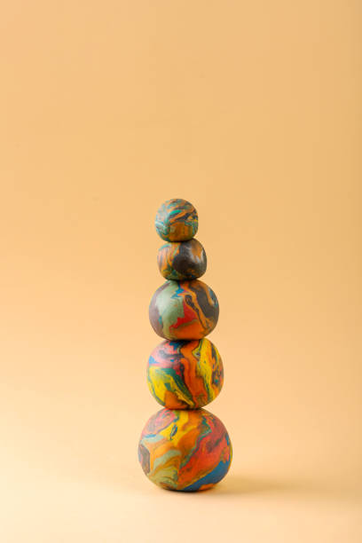 istock Molded shapes out of clay 1305845204