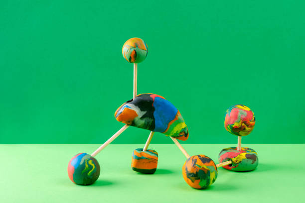 istock Molecule Out Of Child's Play Clay 1305845215