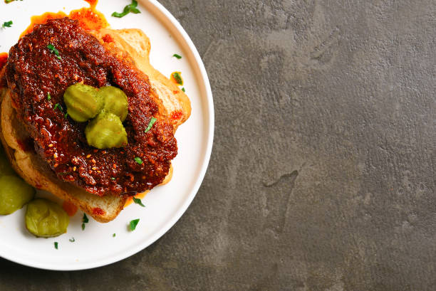 istock Nashville style hot chicken 1305845279