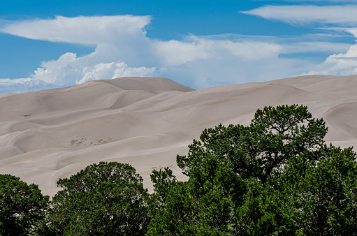 Sanddune at White Sands National Park, New Mexico, USA