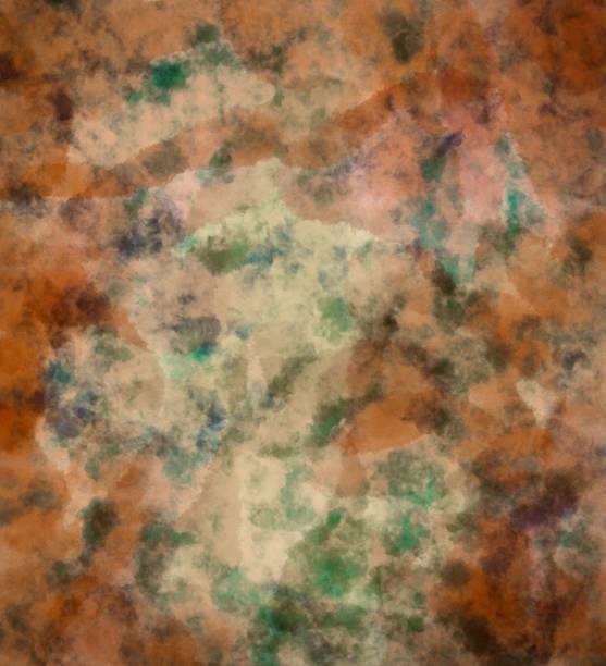 istock Digitally generated abstract watercolor painting. 1305860755
