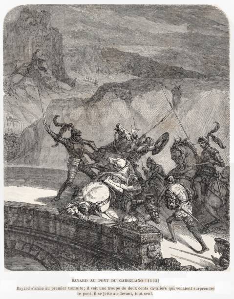 istock Battle of Garigliano 1503, French & Spanish History 1305864023