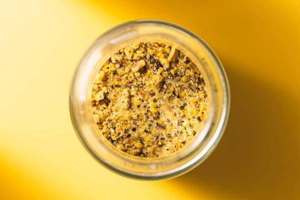istock lemon pepper in glass jar 1305868286