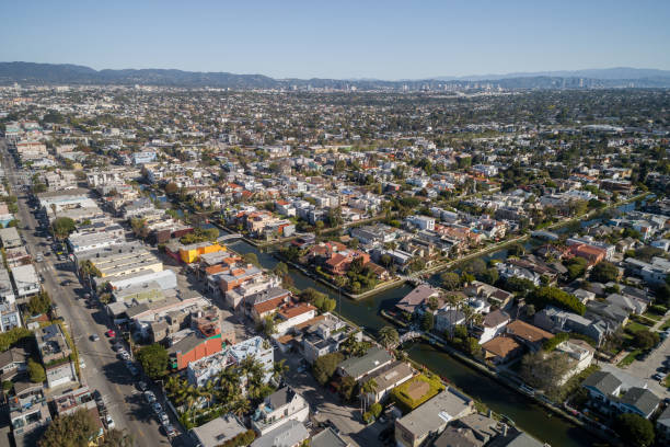 istock Venice Canals in California. 1305869073