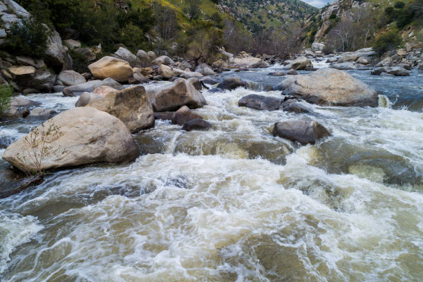 istock Kern River and Cow Flat Creek. California 1305869889