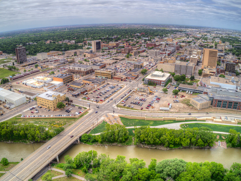Fargo is the largest city in North Dakota on the Red River