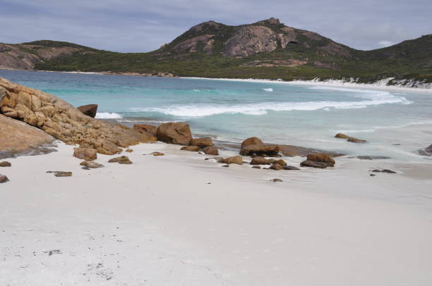 istock Beautiful white sandy beaches of Cape Le Grand 1305878253