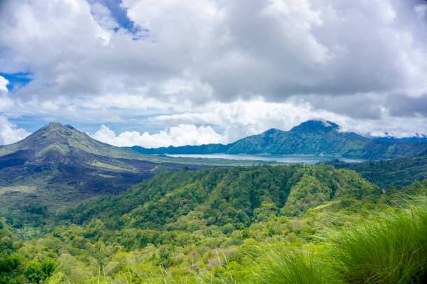 istock landscape view mount Batur and the lake 1305879938