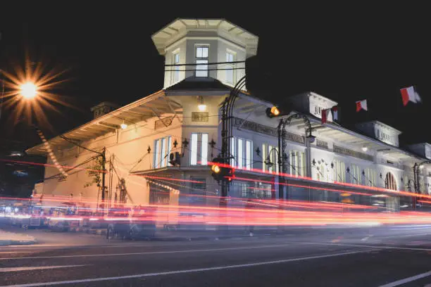 Shot from Jalan Asia Afrika Bandung which held Asian-African Conference at 1955