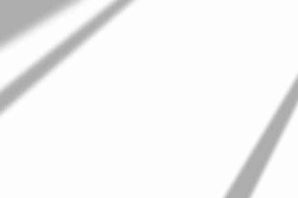 istock Shadow of window overlay on white texture background. Use for decorative product presentation. 1305895542