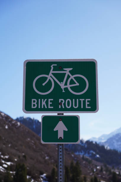 istock Bike Route 1305896316