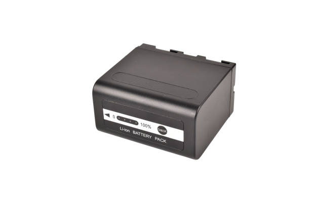 istock Lithium-ion battery isolated on white background with clipping path 1305897911