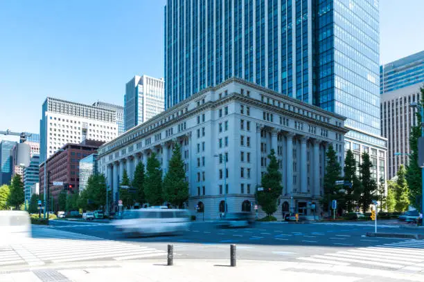 Photographing the scenery around Tokyo Marunouchi