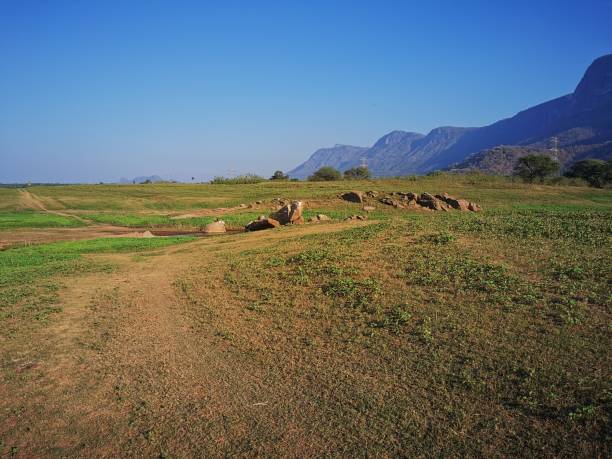 istock Visible rocks in the mountain valley 1305902702