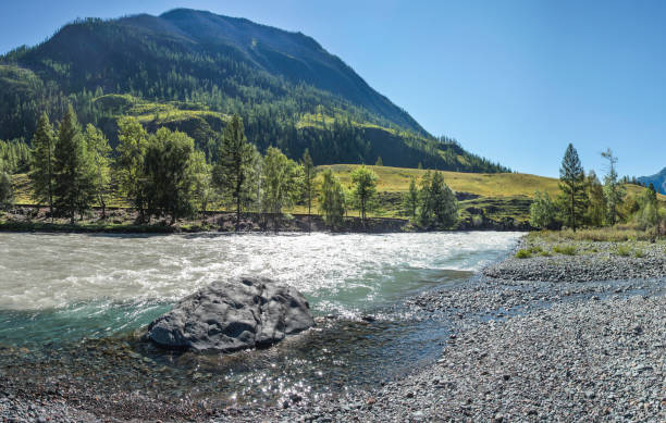 istock River in the Altai Mountains, Chuya river 1305907969