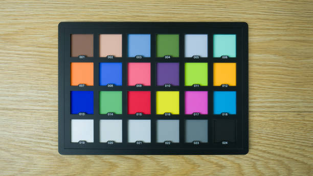 istock The color chart board  for calibration  white balance camera. 1305908098