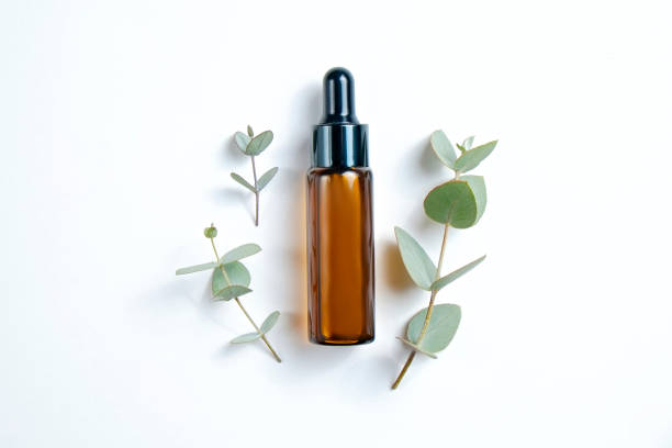 istock Cosmetic products on textured background. 1305915983