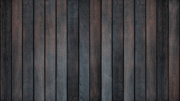 istock Old wood texture for pattern background. House, shop and cafe design backdrop. 1305928106