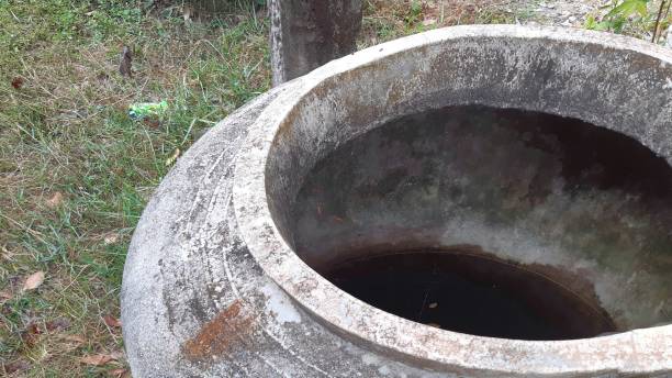istock Big jar for rural water collection. 1305931376