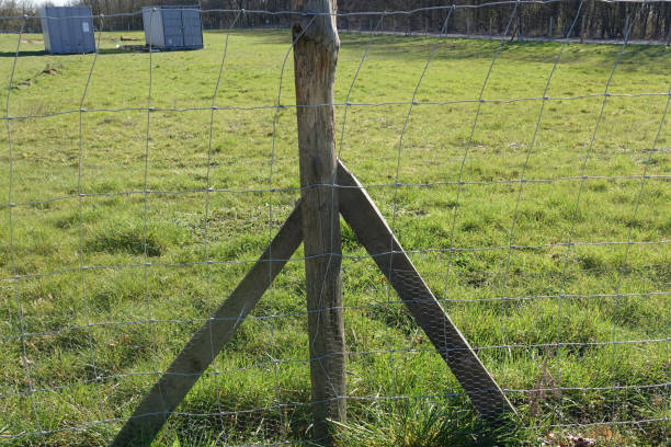 Wire mesh fence  Site protection  Construction hut