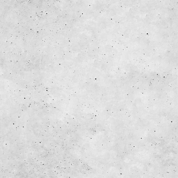 illustrations, cliparts, dessins animés et icônes de un morceau de mur d’un bâtiment moderne construit du béton - fond abstrait sans couture d’illustration de vecteur avec la décoloration dans les nuances des petites taches visibles gris clair et de la structure granuleuse - structure rugueuse inégal - béton