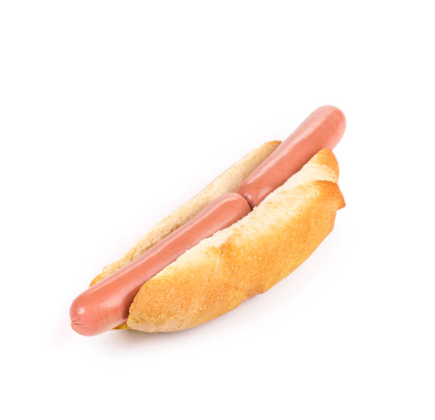istock Hotdog with sausage roll. 1305950237
