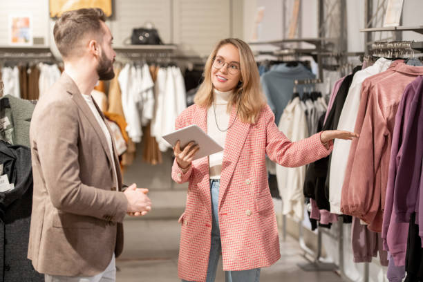 istock Shop assistant working in the shop 1305951335