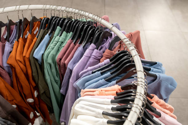 istock Clothing shop in the mall 1305951337