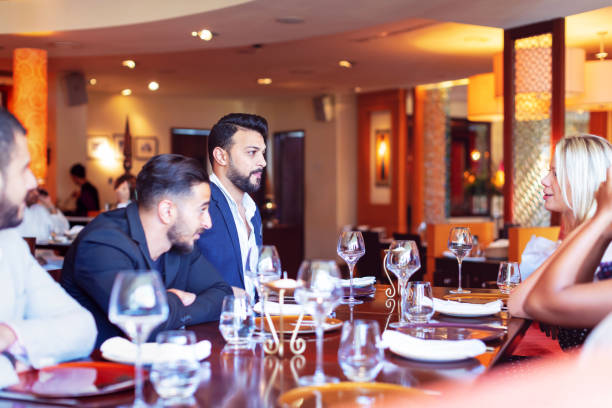 istock Friends meeting over weekend brunch at a restaurant 1305952870
