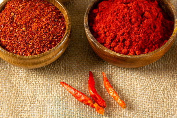 istock Red Pepper Flakes, Red Powder Pepper, Red Pepper 1305959242