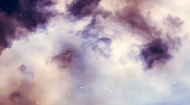 istock Galaxy sky with nebula and stars background. 1305960655